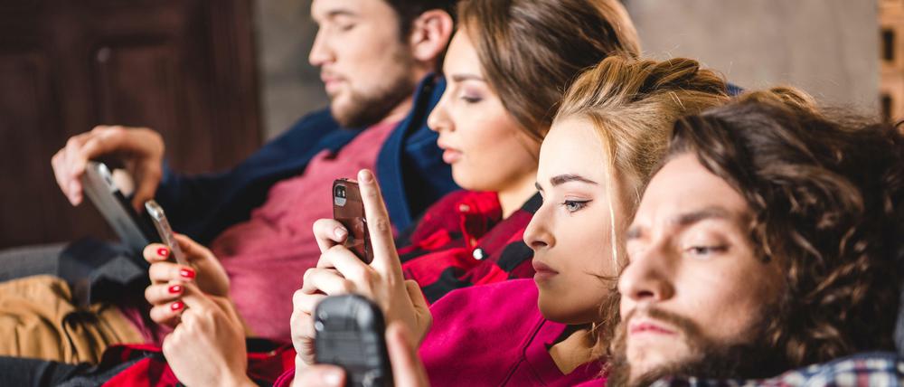 Fischen im Netz. Potenzielle Flirtpartner lernt man heute bei Instagram kennen. 