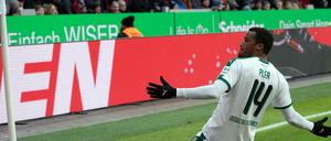 Matchwinner. Alassane Plea war der Mann des Tages bei Borussia Mönchengladbach.