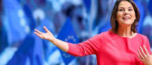 Willkommen in der neuen Welt der Grünen: Parteichefin Annalena Baerbock lädt ein.