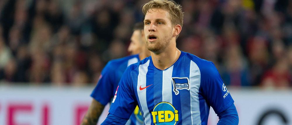 Shootingstar. Arne Maier ist im Mittelfeld der Hertha gesetzt.