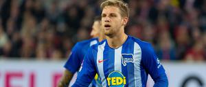 Shootingstar. Arne Maier ist im Mittelfeld der Hertha gesetzt.