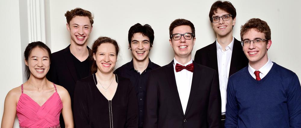 Glückliche Gewinner. Die Preisträger des Felix Mendelssohn Bartholdy Wettbewerbs 2019.