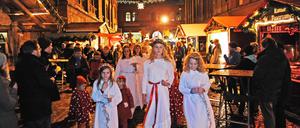 Der Lucia-Weihnachtsmarkt in der Kulturbrauerei – so sah es dort vor der Pandemie aus.