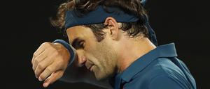 Das war's. Titelverteidiger Roger Federer kann in Melbourne die Koffer packen.