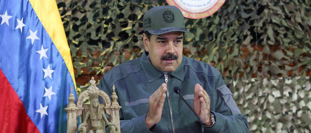 Venezuelas Präsident Nicolas Maduro. 
