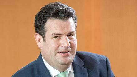 Hubertus Heil, Bundesminister für Arbeit und Soziales, kommt zur Sitzung des Bundeskabinetts im Kanzleramt. (Archivbild)