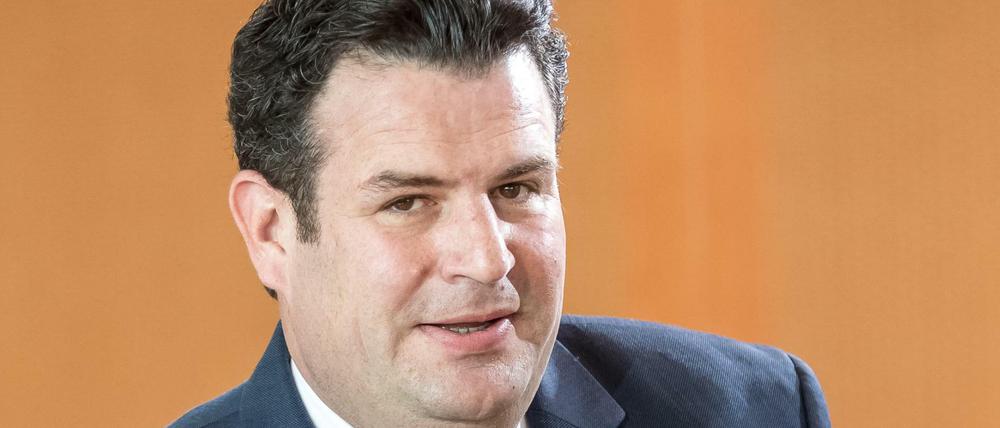 Hubertus Heil, Bundesminister für Arbeit und Soziales, kommt zur Sitzung des Bundeskabinetts im Kanzleramt. (Archivbild)