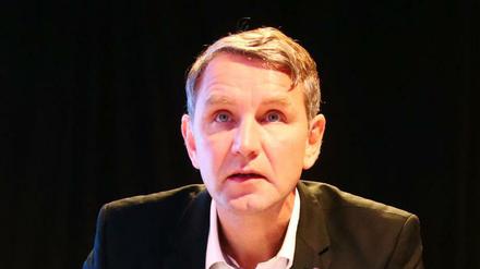 Der AfD-Fraktionsvorsitzender im Thüringer Landtag Björn Höcke. 