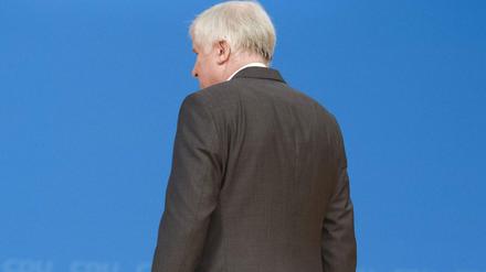 Horst Seehofer, scheidender CSU-Chef. 