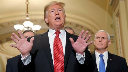 Trotz allem: Seine Anhänger lieben US-Präsident Donald Trump.