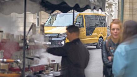 Alles auf Elektro. Moia kutschiert seine Kunden nur mit E-Bussen.