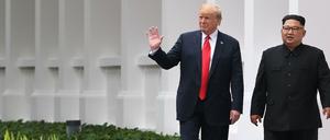 US-Präsident Donald Trump und Nordkoreas Machthaber Kim Jong Un.