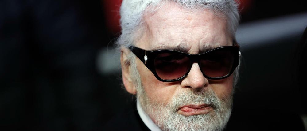 Karl Lagerfeld im November 2018 in Paris.