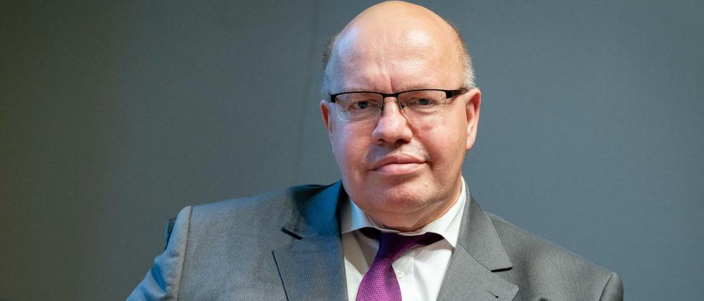 Peter Altmaier (CDU), Bundesminister für Wirtschaft und Energie.
