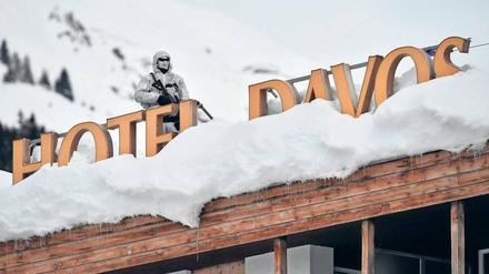 Alle Jahre wieder treffen sich Ende Januar Vertreter zahlreicher Ländern in den Schweizer Bergen, um Lösungen für die Probleme der Welt zu finden. Foto: AFP/Coffrini