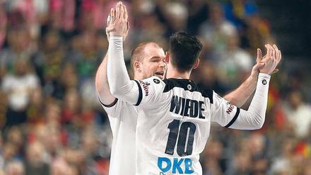 Eng verbandelt. Paul Drux (links) und Fabian Wiede spielen bereits zusammen, seit sie 15 Jahre alt sind. 