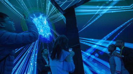 Der Potsdamer Platz, wie er in etwa zehn Jahren dank 5G aussehen dürfte.