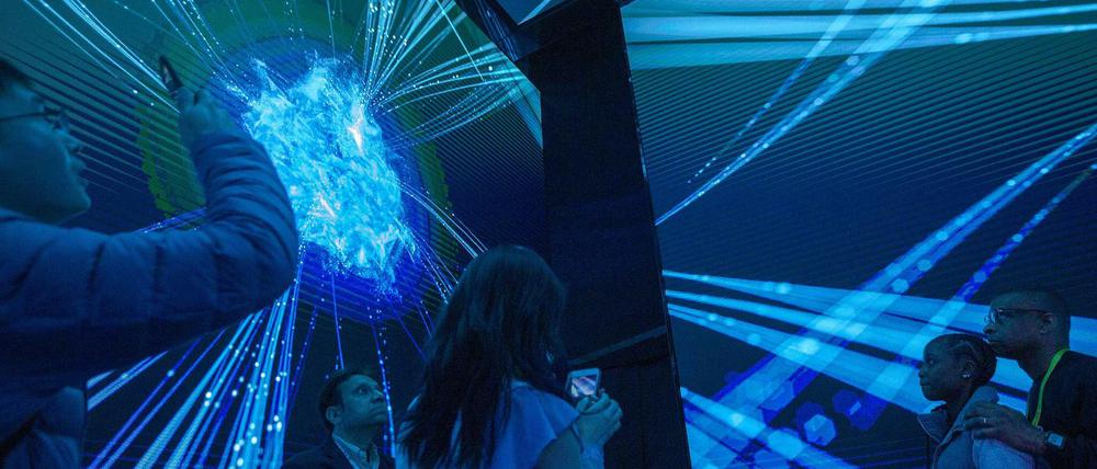 Der Potsdamer Platz, wie er in etwa zehn Jahren dank 5G aussehen dürfte.