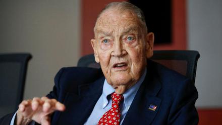 Jack Bogle, Gründer von Vanguard und Pionier der Indexfonds.