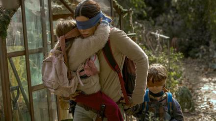 Knaller. Der Netflix-Thriller „Bird Box“ mit Sandra Bullock soll weltweit bislang an die 80 Millionen Mal gestreamt worden sein. 
