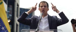 Juan Guaidó, Präsident des entmachteten Parlaments in Venezuela