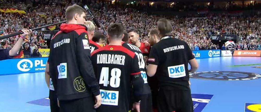 Wer hört mit? Timeout bei der Handball-WM Deutschland gegen Kroatien