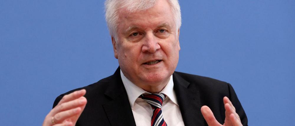 Bundesinnenminister Horst Seehofer (CSU)