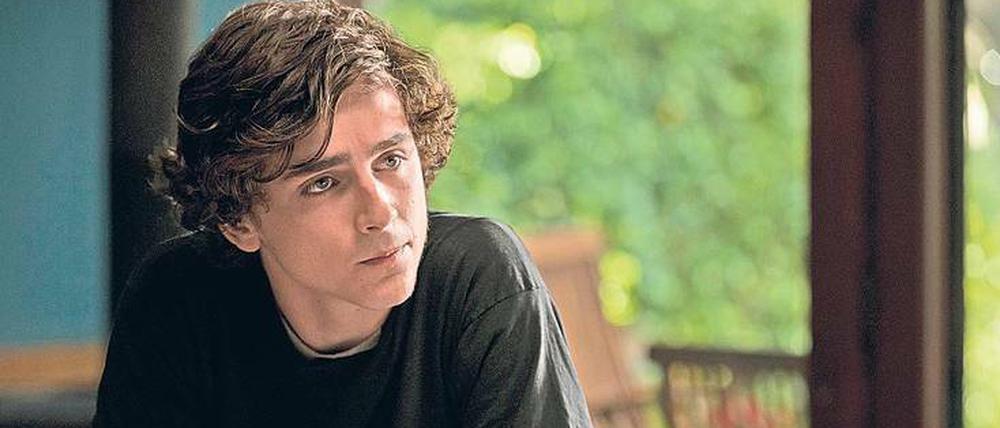 Einen vor, zwei zurück. der 18-jährige Nic (Timothée Chalamet) zwischen Rausch und Reha.