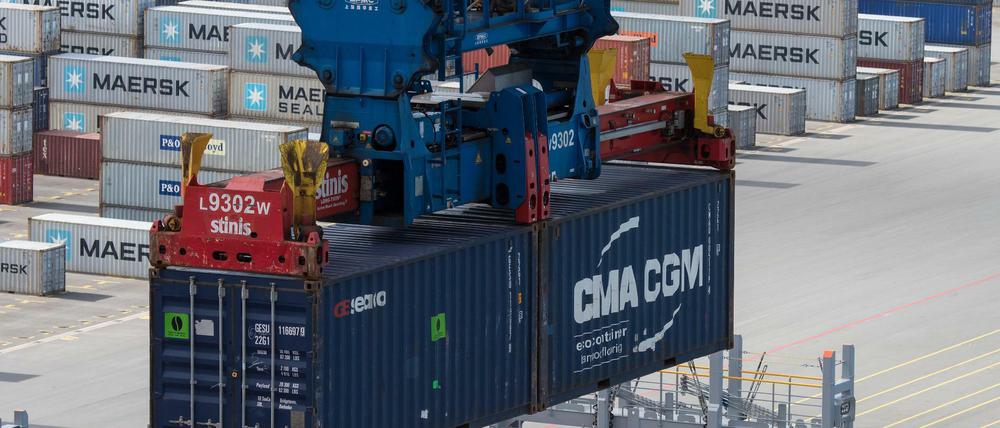 Die von den USA angeheizten Handelskonflikte belasten das Exportgeschäft.
