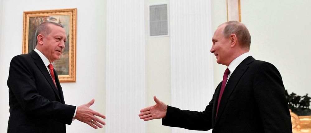 Putin und Erdogan sind in Syrien Verbündete - doch mit jeweils eigenen Interessen.