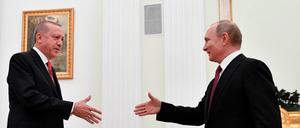 Putin und Erdogan sind in Syrien Verbündete - doch mit jeweils eigenen Interessen.