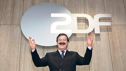Mediengeschichte. Der ehemalige Chefredakteur des ZDF, Nikolaus Brender. 