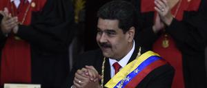 Der Präsident Venezuelas Nicolas Maduro - eine freie Wahl würde er verlieren. Das weiß er.
