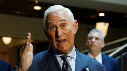 Der Politikberater und langjährige Trump-Berater Roger Stone. 