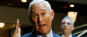 Der Politikberater und langjährige Trump-Berater Roger Stone.