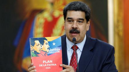 Venezuelas Präsident Nicolas Maduro. 