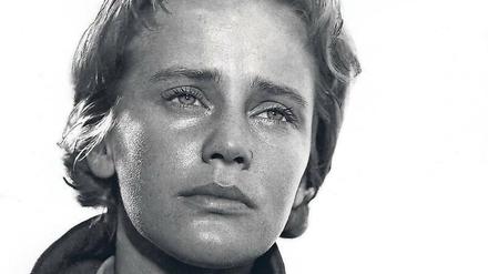 Tränenreich. Maria Schell in Helmut Käutners Film „Die letzte Brücke“ (1954).