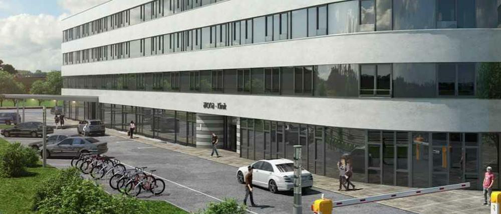 Gut 30 Millionen Euro hat der Neubau der Geriatrie-Klinik in Marzahn gekostet.