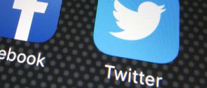 Ein paar Klicks zum Rechtsbruch: das Twitter-Logo auf einem Smartphone-Display.