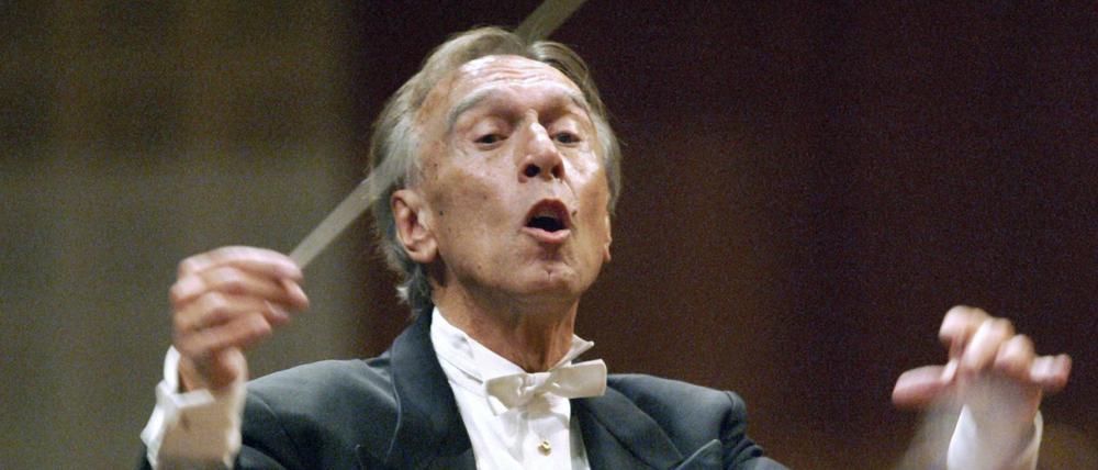 Claudio Abbado war von 1989 bis 2002 Chefdirigent der Berliner Philharmoniker.