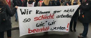 Die Bezahlung von Erzieherin in Berlin liegt teilweise weit unter jener, in anderen Bundesländern.