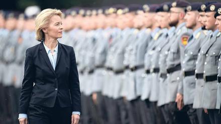 Verteidigungsministerin Ursula von der Leyen.
