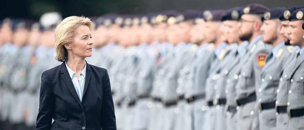 Verteidigungsministerin Ursula von der Leyen.