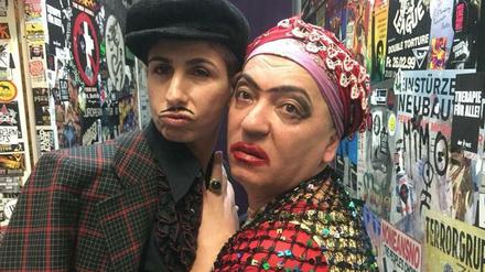 Memet Machogurt (alias Ipek Ipekcioglu) und Sabuha Salaam im SO36.