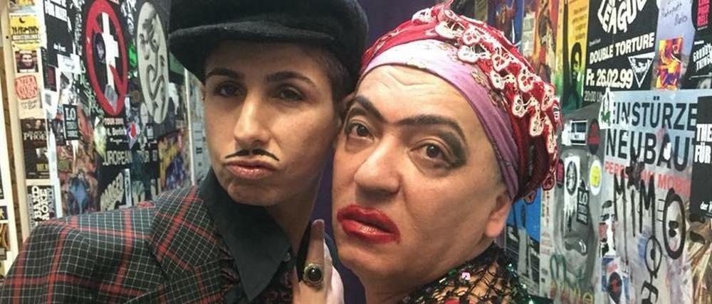 Memet Machogurt (alias Ipek Ipekcioglu) und Sabuha Salaam im SO36.