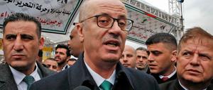 Der palästinensische Premierminister Rami Hamdallah.