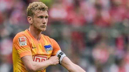 Fabian Lustenberger führte die Hertha zwei Saisons lang als Kapitän aufs Feld.