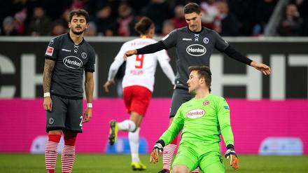 Lief nicht viel zusammen: Fortuna war chancenlos gegen Leipzig.