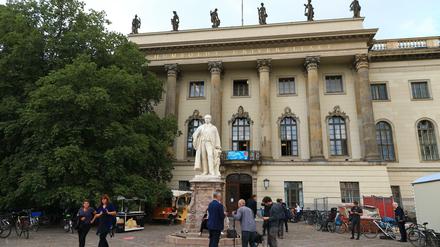 Die Humboldt-Universität in Berin. 