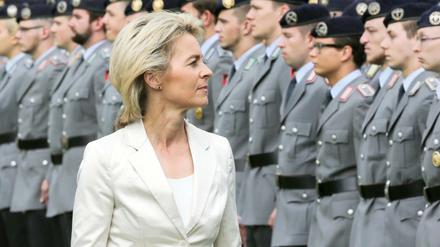 Bundesverteidigungsministerin Ursula von der Leyen (CDU).